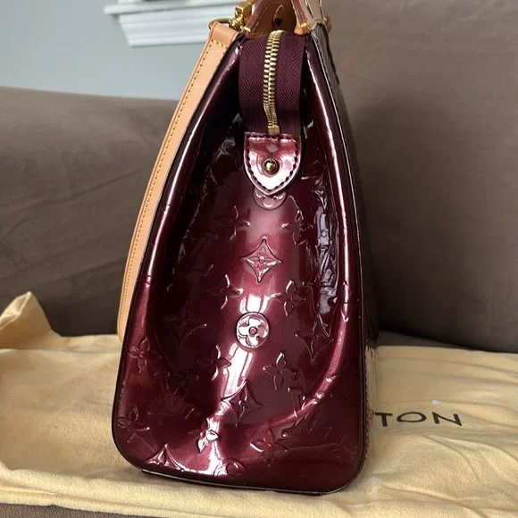 Louis Vuitton Brea GM Rouge Fauviste Vernis - Picture 4 of 15